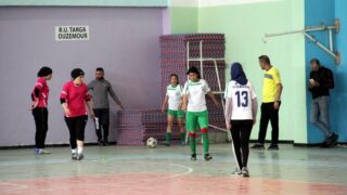 Championnat national universitaire du foot ball feminin Universite Abderrahmane MIRA Bejaia 25 fevrier 2020 168