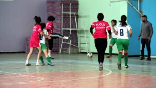 Championnat national universitaire du foot ball feminin Universite Abderrahmane MIRA Bejaia 25 fevrier 2020 175