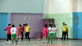 Championnat national universitaire du foot ball feminin Universite Abderrahmane MIRA Bejaia 25 fevrier 2020 180