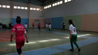 Championnat national universitaire du foot ball feminin Universite Abderrahmane MIRA Bejaia 25 fevrier 2020 190