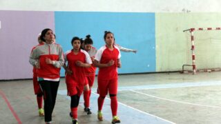 Championnat national universitaire du foot ball feminin Universite Abderrahmane MIRA Bejaia 25 fevrier 2020 201