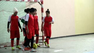 Championnat national universitaire du foot ball feminin Universite Abderrahmane MIRA Bejaia 25 fevrier 2020 208