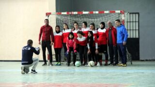 Championnat national universitaire du foot ball feminin Universite Abderrahmane MIRA Bejaia 25 fevrier 2020 209