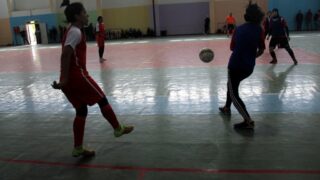 Championnat national universitaire du foot ball feminin Universite Abderrahmane MIRA Bejaia 25 fevrier 2020 237