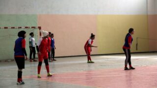 Championnat national universitaire du foot ball feminin Universite Abderrahmane MIRA Bejaia 25 fevrier 2020 254