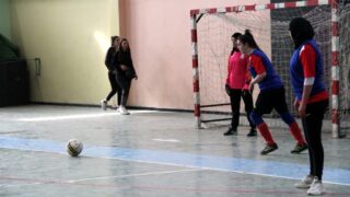 Championnat national universitaire du foot ball feminin Universite Abderrahmane MIRA Bejaia 25 fevrier 2020 260