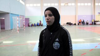 Championnat national universitaire du foot ball feminin Universite Abderrahmane MIRA Bejaia 25 fevrier 2020 265