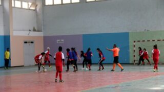 Championnat national universitaire du foot ball feminin Universite Abderrahmane MIRA Bejaia 25 fevrier 2020 268