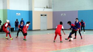 Championnat national universitaire du foot ball feminin Universite Abderrahmane MIRA Bejaia 25 fevrier 2020 275