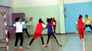 Championnat national universitaire du foot ball feminin Universite Abderrahmane MIRA Bejaia 25 fevrier 2020 278