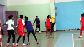 Championnat national universitaire du foot ball feminin Universite Abderrahmane MIRA Bejaia 25 fevrier 2020 279