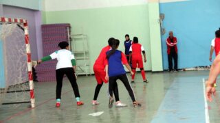 Championnat national universitaire du foot ball feminin Universite Abderrahmane MIRA Bejaia 25 fevrier 2020 280