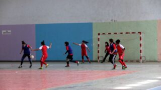 Championnat national universitaire du foot ball feminin Universite Abderrahmane MIRA Bejaia 25 fevrier 2020 286