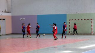 Championnat national universitaire du foot ball feminin Universite Abderrahmane MIRA Bejaia 25 fevrier 2020 287