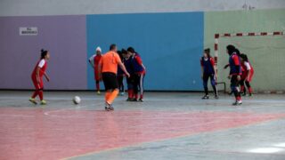 Championnat national universitaire du foot ball feminin Universite Abderrahmane MIRA Bejaia 25 fevrier 2020 289