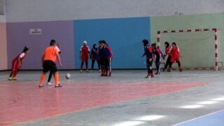 Championnat national universitaire du foot ball feminin Universite Abderrahmane MIRA Bejaia 25 fevrier 2020 290