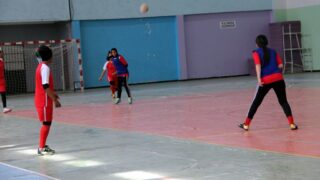 Championnat national universitaire du foot ball feminin Universite Abderrahmane MIRA Bejaia 25 fevrier 2020 301