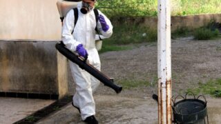 Compagne de desinfection des amphitheatres blocs pedagogiques et laboratoires Universite de Bejaia 30 Mars 2020l 055