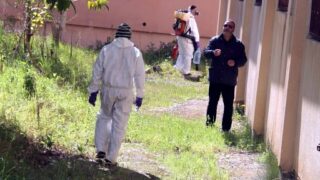 Compagne de desinfection des amphitheatres blocs pedagogiques et laboratoires Universite de Bejaia 30 Mars 2020l 065