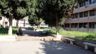 Compagne de desinfection des amphitheatres blocs pedagogiques et laboratoires Universite de Bejaia 30 Mars 2020l 070