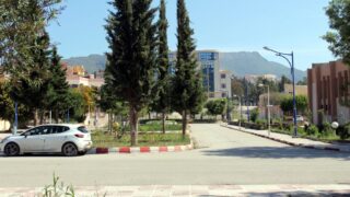 Compagne de desinfection des amphitheatres blocs pedagogiques et laboratoires Universite de Bejaia 30 Mars 2020l 083