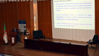 Conference Pr HAMIDOUCHE Mohamed Expert et Vice Recteur universite de Setif11 12 mars 2020 005