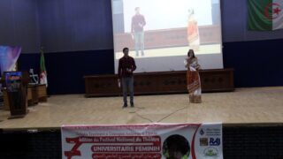 La 7e edition dediee a Nabila Djahnine festival national du theatre universitaire feminin bejaia 001