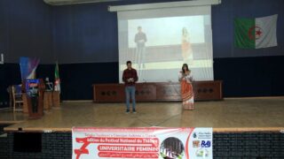 La 7e edition dediee a Nabila Djahnine festival national du theatre universitaire feminin bejaia 002