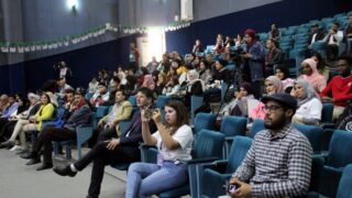 La 7e edition dediee a Nabila Djahnine festival national du theatre universitaire feminin bejaia 027