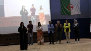 La 7e edition dediee a Nabila Djahnine festival national du theatre universitaire feminin bejaia 058