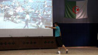 La 7e edition dediee a Nabila Djahnine festival national du theatre universitaire feminin bejaia 074