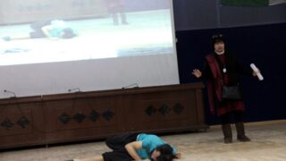 La 7e edition dediee a Nabila Djahnine festival national du theatre universitaire feminin bejaia 081