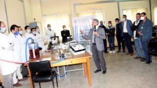Realisation prototype respirateur artificiel equipe pluridisciplinaire enseignants chercheurs Universite Bejaia 20 Avril 2020 92