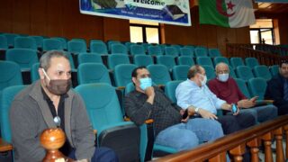 Installation Pr BOUDA Ahmed recteur universite Bejaia 009