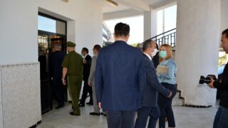 Installation Pr BOUDA Ahmed recteur universite Bejaia 027