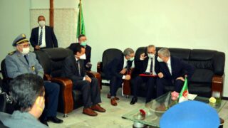 Installation Pr BOUDA Ahmed recteur universite Bejaia 029