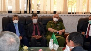 Installation Pr BOUDA Ahmed recteur universite Bejaia 031