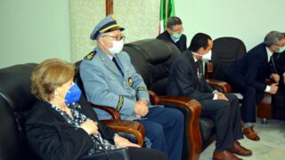 Installation Pr BOUDA Ahmed recteur universite Bejaia 032