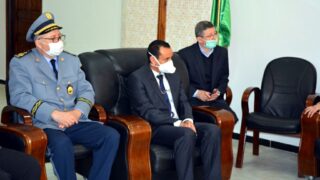 Installation Pr BOUDA Ahmed recteur universite Bejaia 037