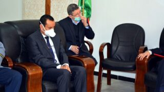 Installation Pr BOUDA Ahmed recteur universite Bejaia 038