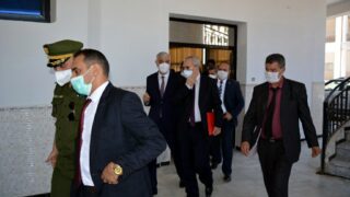 Installation Pr BOUDA Ahmed recteur universite Bejaia 044