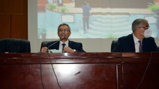 Installation Pr BOUDA Ahmed recteur universite Bejaia 048