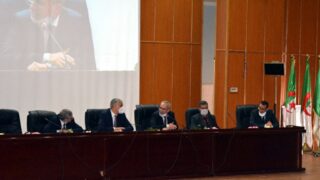 Installation Pr BOUDA Ahmed recteur universite Bejaia 057