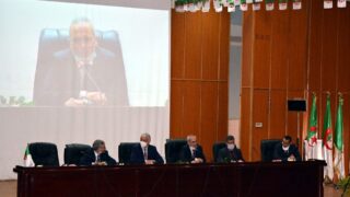 Installation Pr BOUDA Ahmed recteur universite Bejaia 058