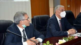 Installation Pr BOUDA Ahmed recteur universite Bejaia 059