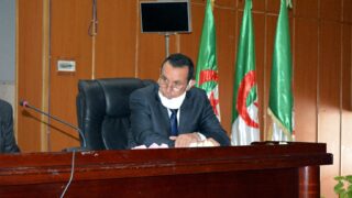 Installation Pr BOUDA Ahmed recteur universite Bejaia 063