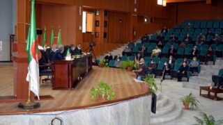 Installation Pr BOUDA Ahmed recteur universite Bejaia 068