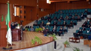 Installation Pr BOUDA Ahmed recteur universite Bejaia 069