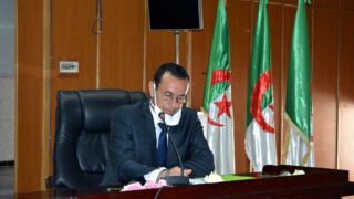 Installation Pr BOUDA Ahmed recteur universite Bejaia 088