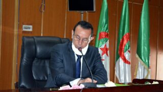 Installation Pr BOUDA Ahmed recteur universite Bejaia 089